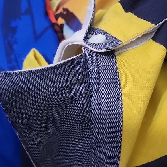 Brand new long sleeve Polo with stiff white colar by Montage. - Picture 4 of 4